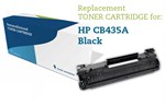 CB435A - Sort lasertoner uoriginal - HP nr.35 A